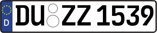 DU-ZZ1539