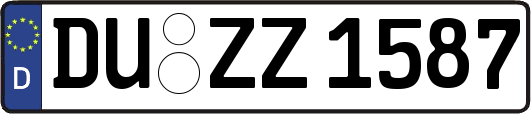 DU-ZZ1587