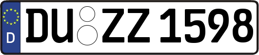 DU-ZZ1598