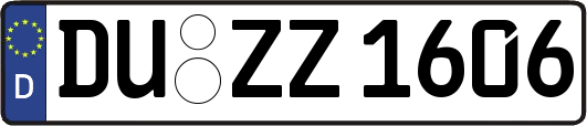 DU-ZZ1606