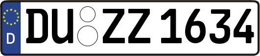 DU-ZZ1634