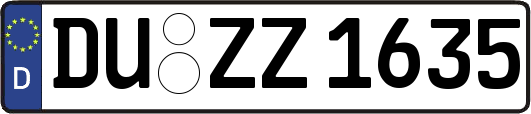 DU-ZZ1635