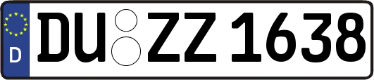 DU-ZZ1638