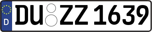 DU-ZZ1639