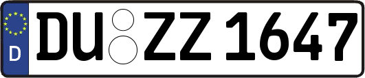DU-ZZ1647