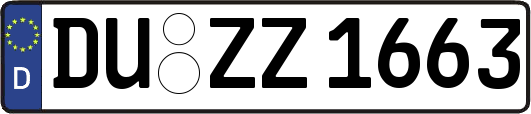 DU-ZZ1663