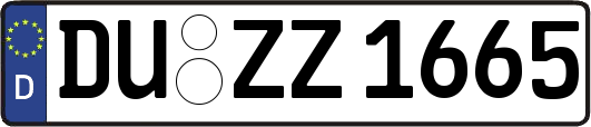 DU-ZZ1665