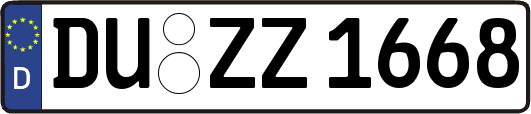 DU-ZZ1668