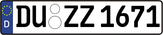 DU-ZZ1671