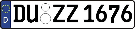 DU-ZZ1676