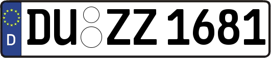 DU-ZZ1681