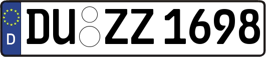 DU-ZZ1698