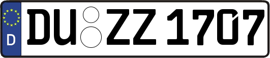 DU-ZZ1707