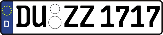 DU-ZZ1717