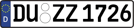 DU-ZZ1726