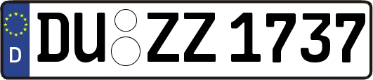 DU-ZZ1737