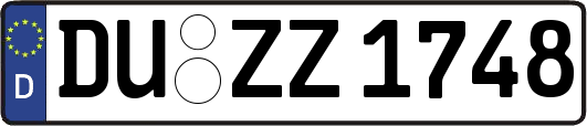 DU-ZZ1748