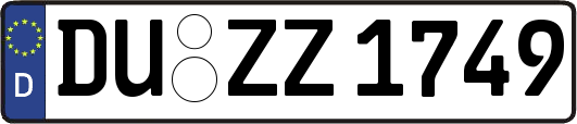 DU-ZZ1749