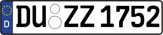 DU-ZZ1752