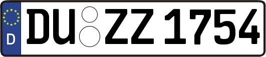 DU-ZZ1754
