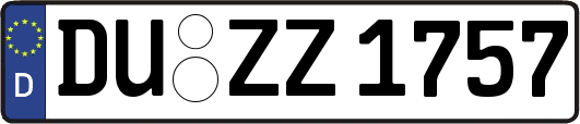 DU-ZZ1757