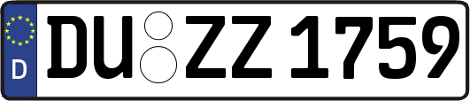 DU-ZZ1759