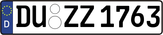 DU-ZZ1763