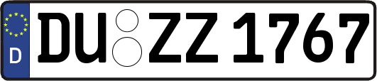 DU-ZZ1767