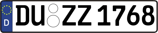 DU-ZZ1768