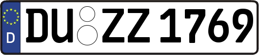 DU-ZZ1769