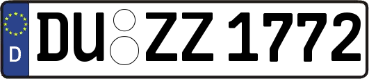 DU-ZZ1772