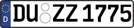 DU-ZZ1775