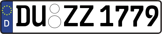 DU-ZZ1779