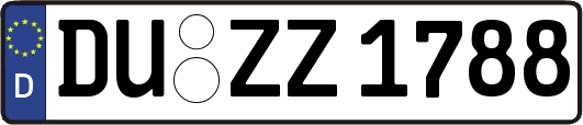 DU-ZZ1788