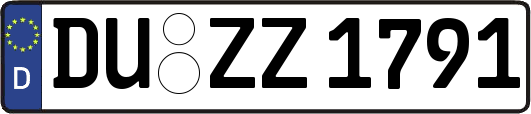 DU-ZZ1791
