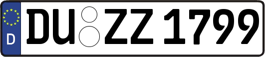 DU-ZZ1799