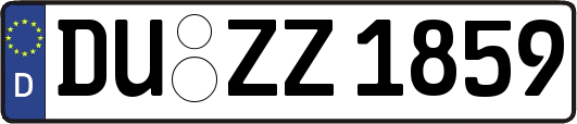 DU-ZZ1859
