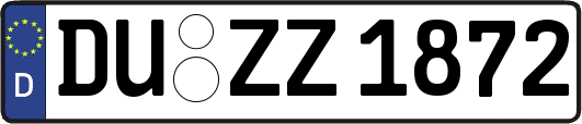 DU-ZZ1872