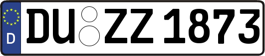 DU-ZZ1873
