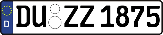 DU-ZZ1875