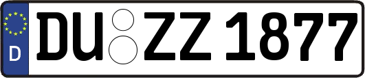 DU-ZZ1877