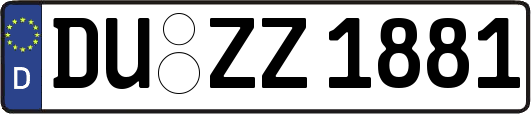 DU-ZZ1881