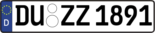 DU-ZZ1891