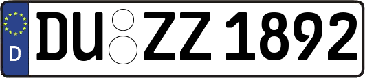 DU-ZZ1892
