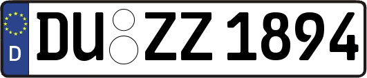 DU-ZZ1894
