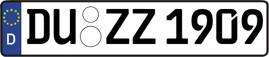 DU-ZZ1909