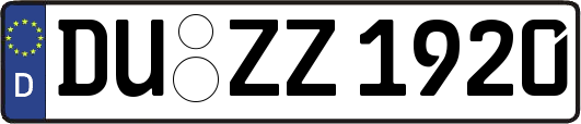 DU-ZZ1920