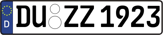 DU-ZZ1923