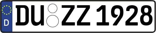DU-ZZ1928
