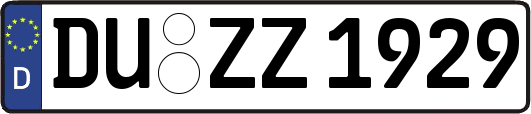 DU-ZZ1929